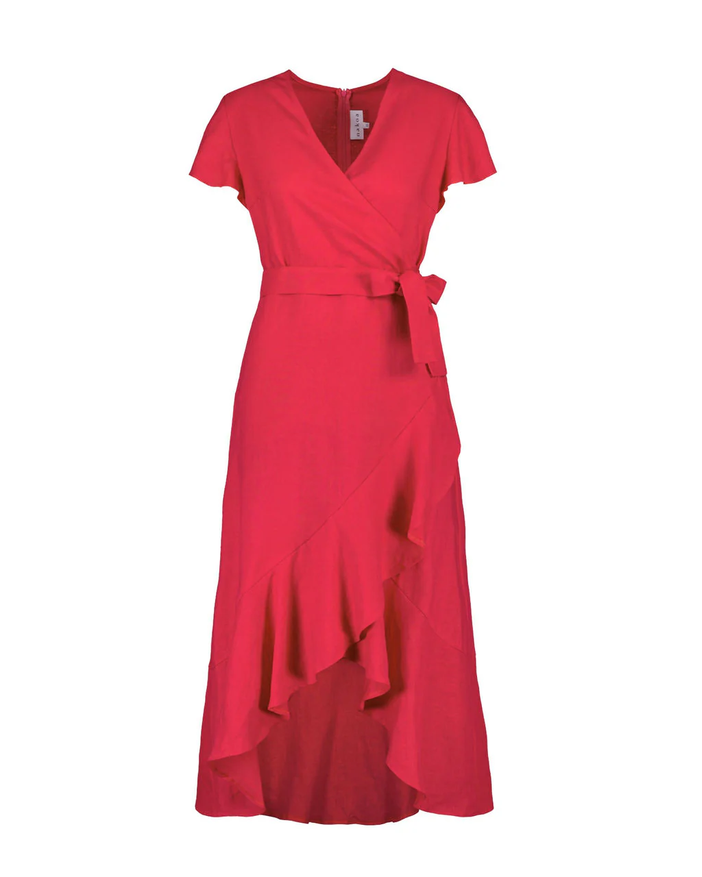 Annika Dress, Raspberry - Image 6