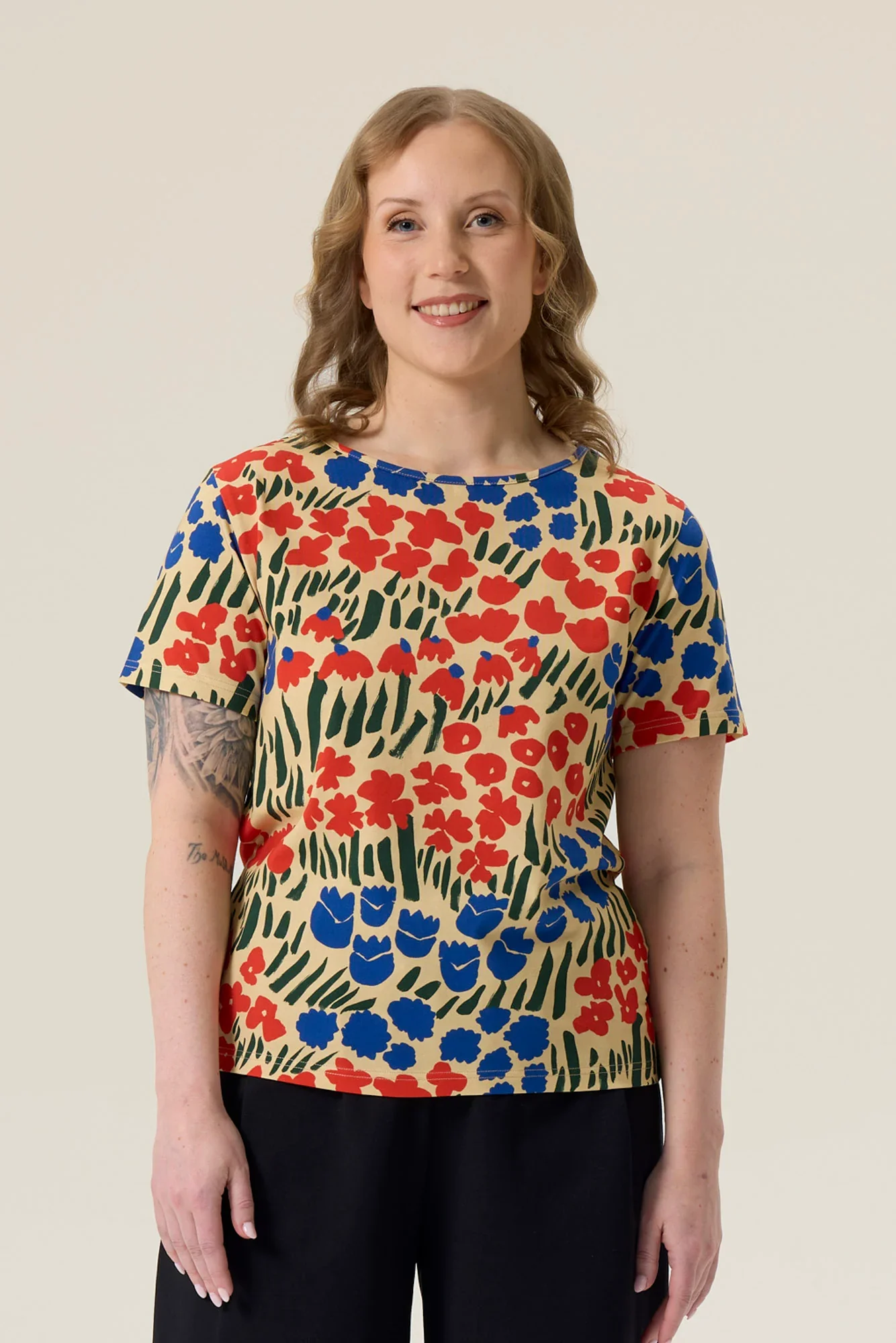 Fiia T-Paita Lumo, Beige