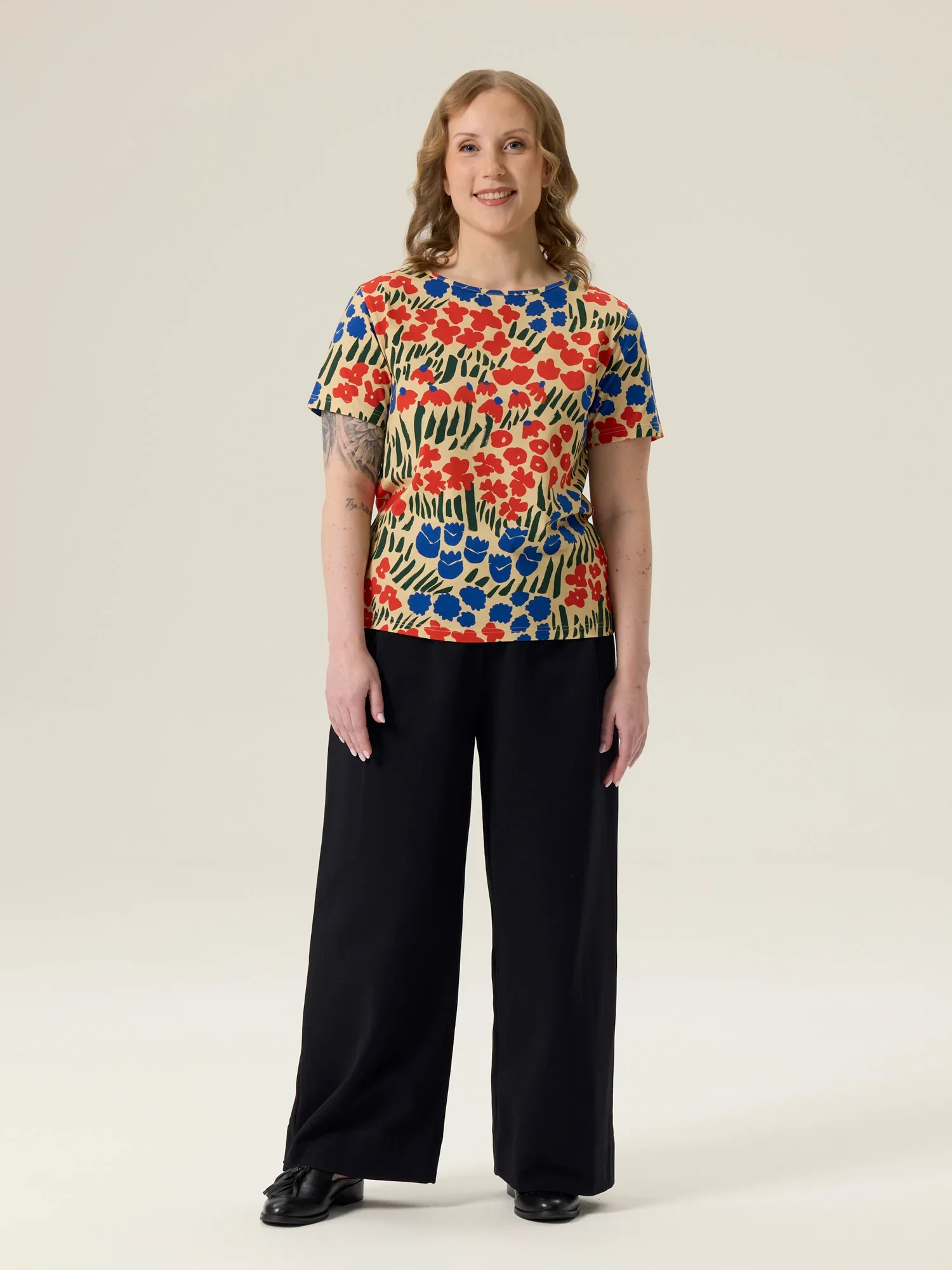 Fiia T-Paita Lumo, Beige - Image 3
