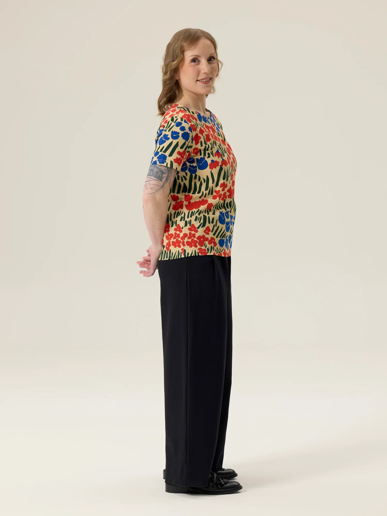 Fiia T-Paita Lumo, Beige - Image 6