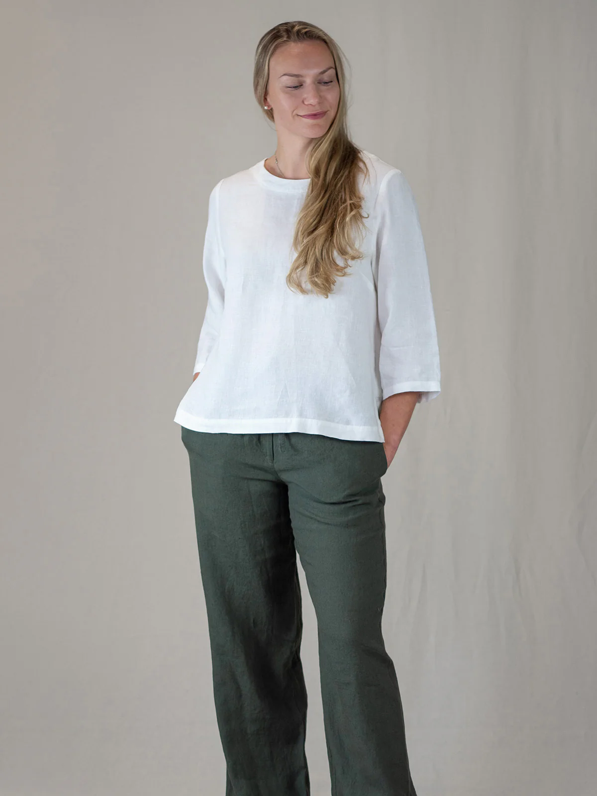 Ilona Pellavapusero, Valkoinen - Image 2