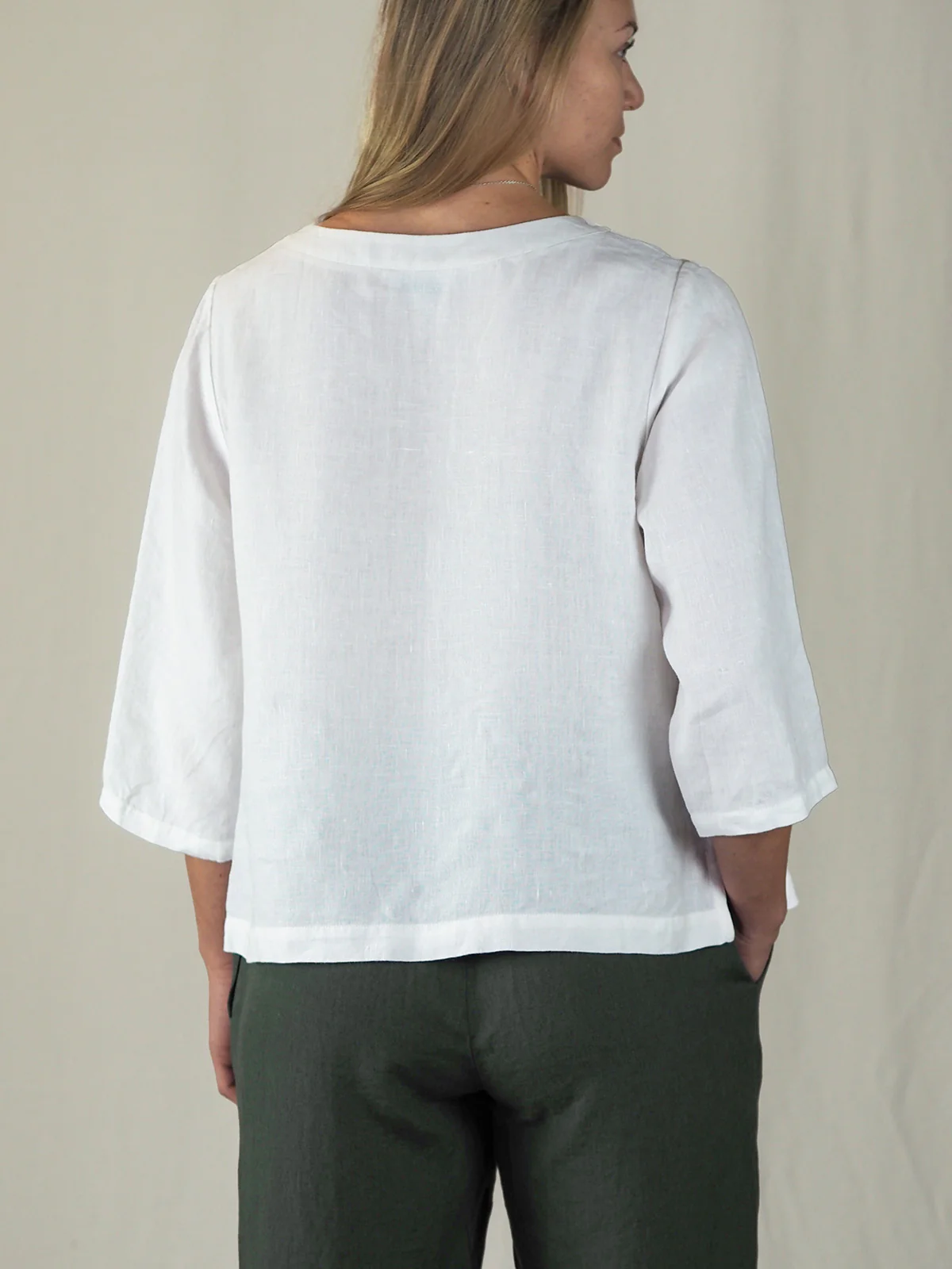 Ilona Pellavapusero, Valkoinen - Image 3