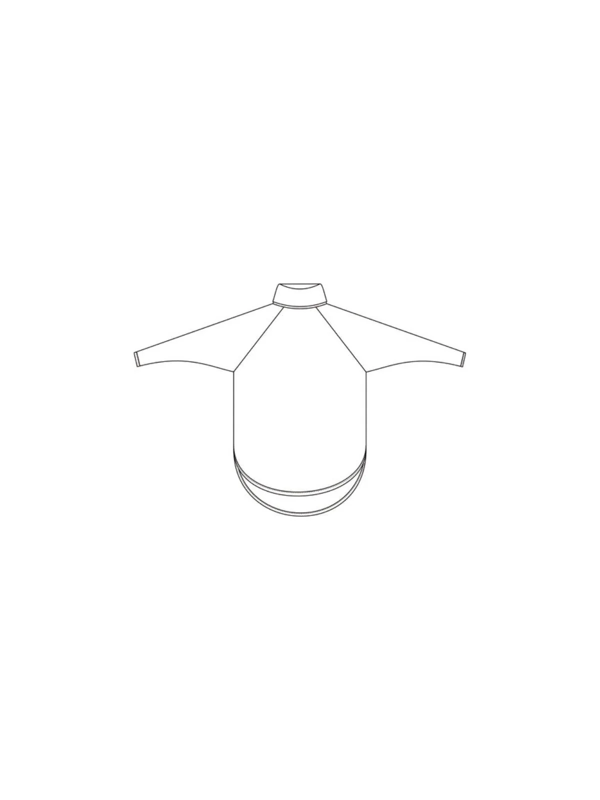 Kaiho Neuletunika, Merinosilkki, Musta - Image 4