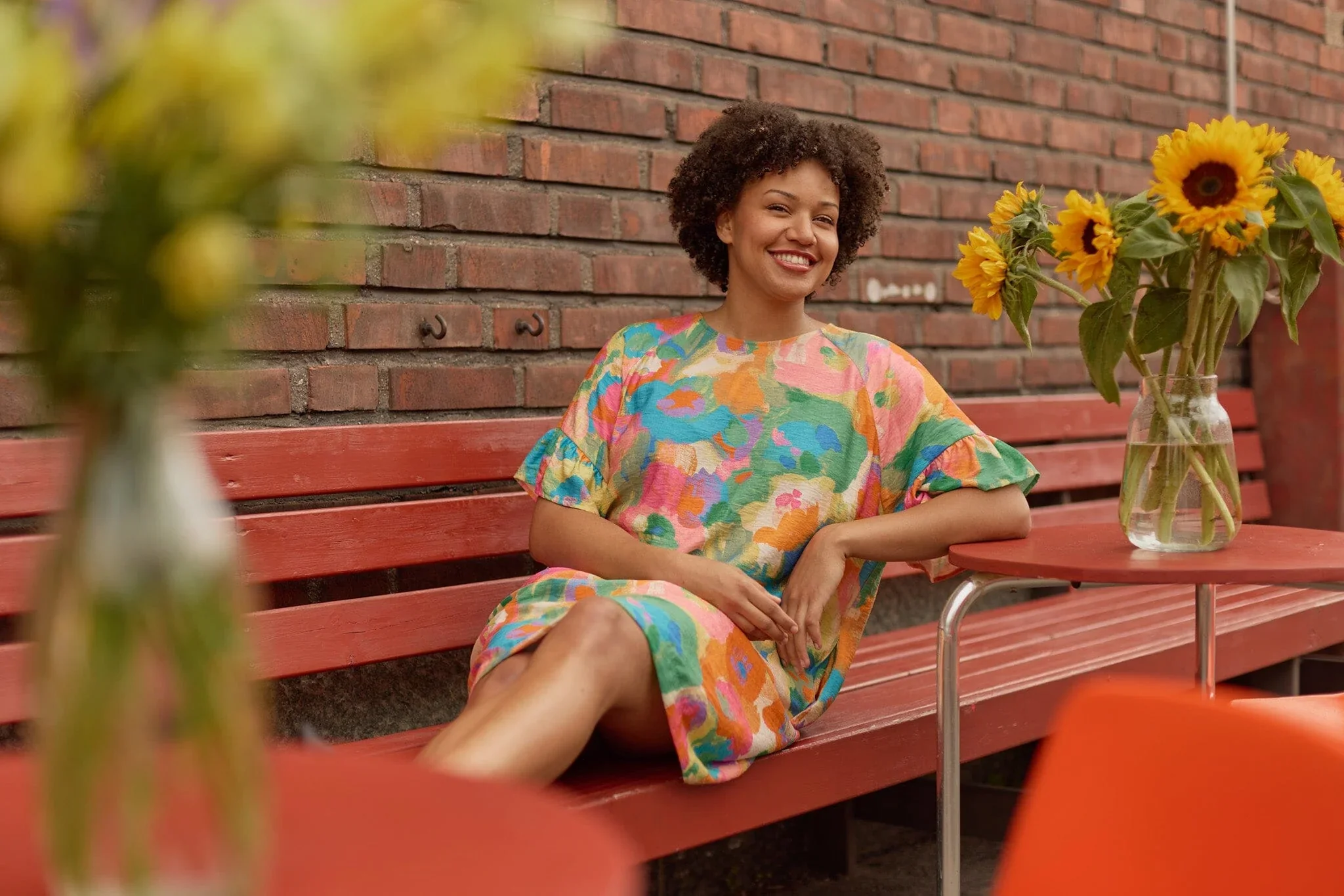 Miracles Frill Dress, Spring - Image 7