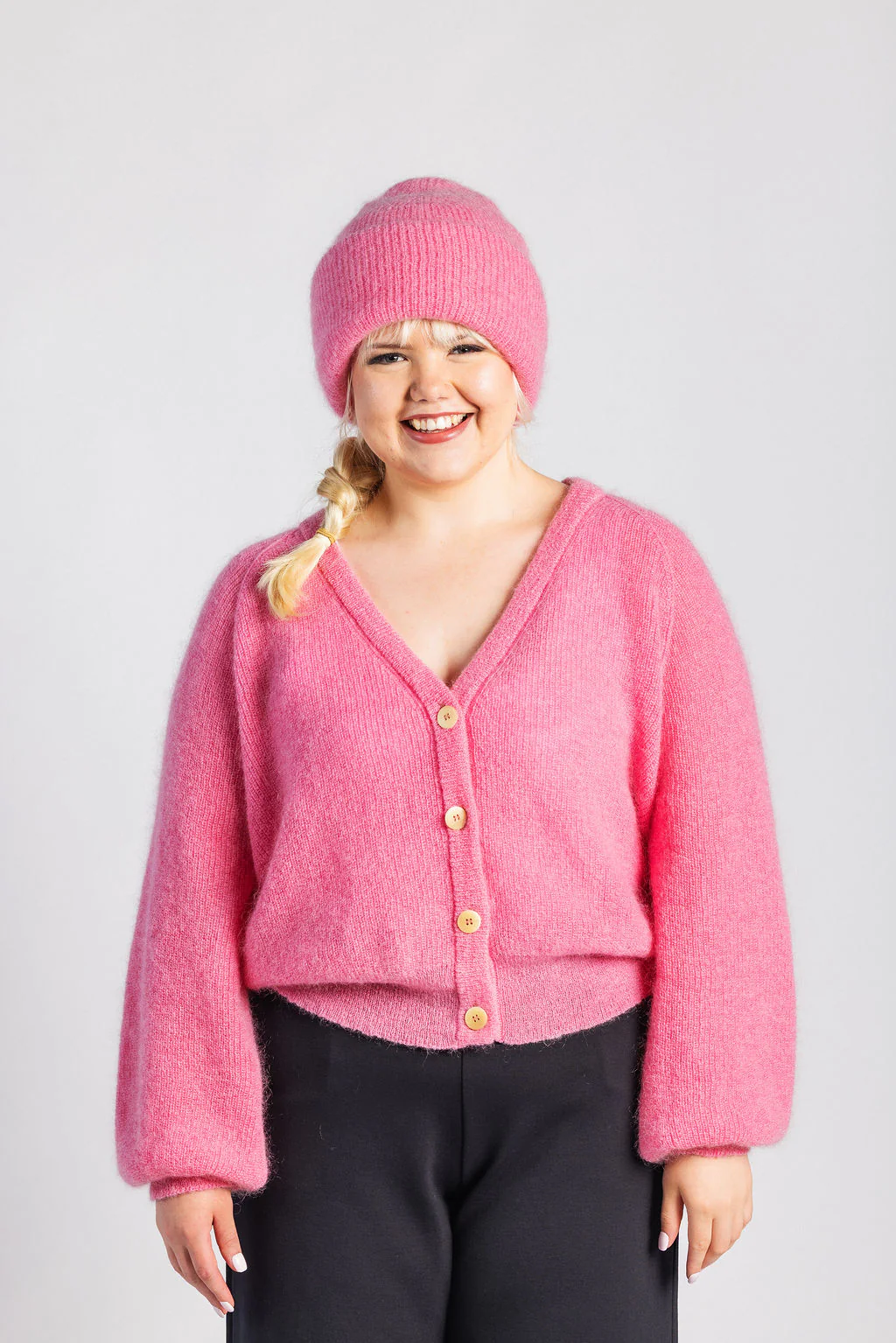 Pippa Mohair Beanie, eri värejä - Image 6