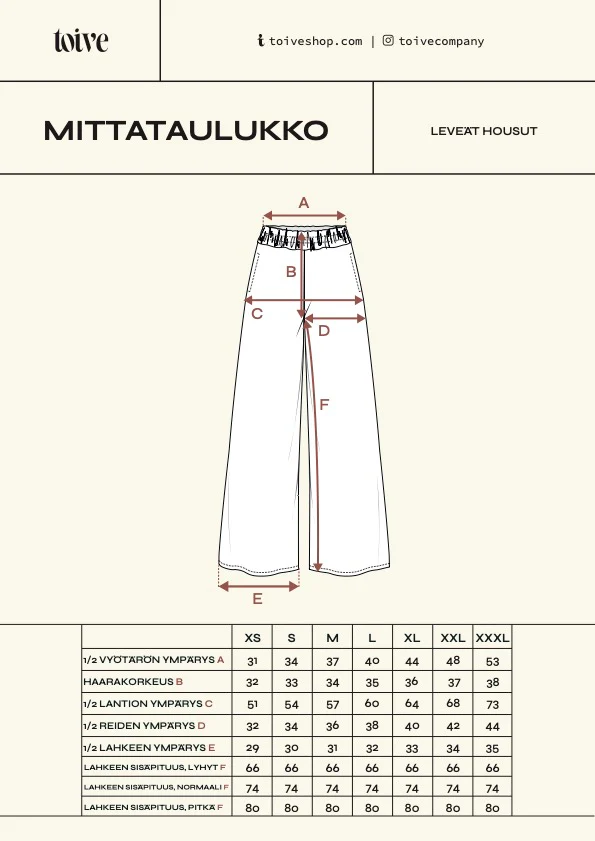 Leveät Housut, Meri - Image 6