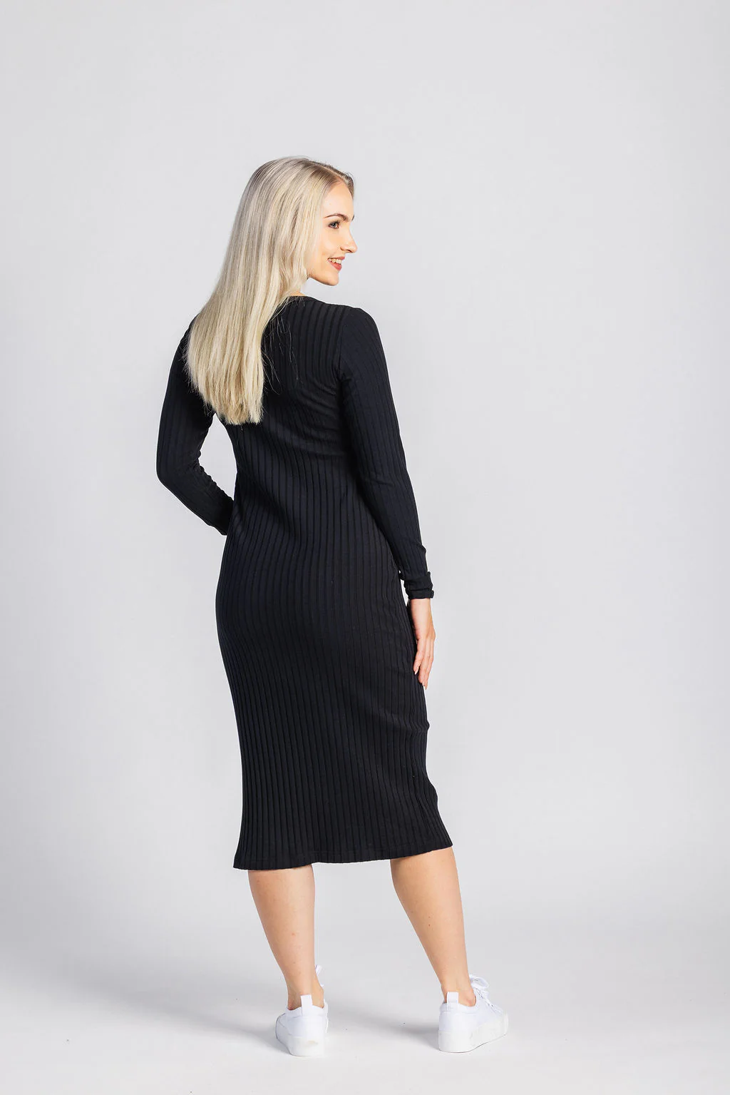 Sara Dress, Black - Image 4